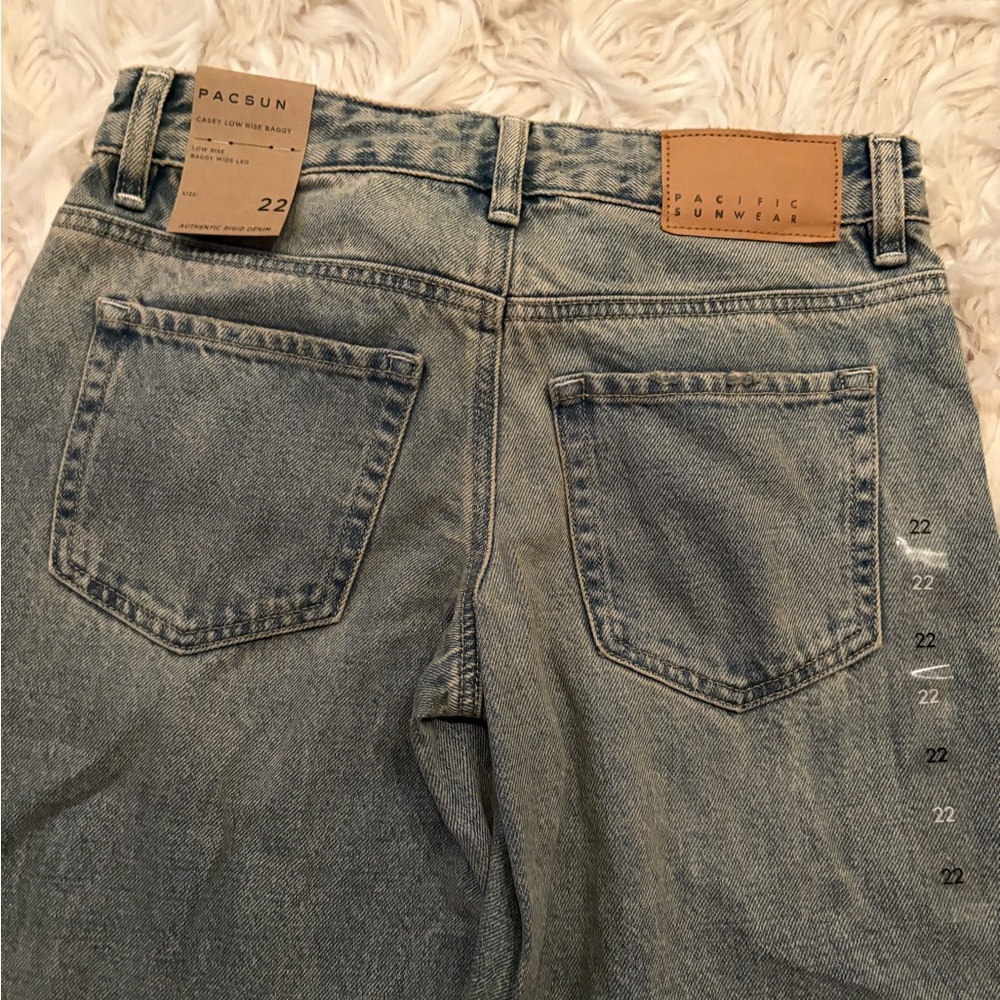 PacSun Jeans NEVER WORN Women's Light Blue Straight Leg